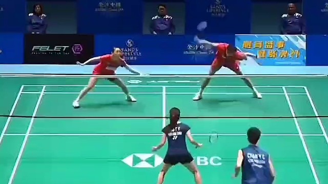 蒋魏不负众望，夺得混双冠军，中国混双地位不可撼动，也太强了