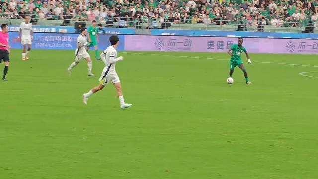 又会防守 还能突破 这样的外援可得留住了，也太强了
#中超