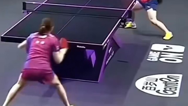 女队独一位用脑打球，球商顶尖的学霸#乒乓球
