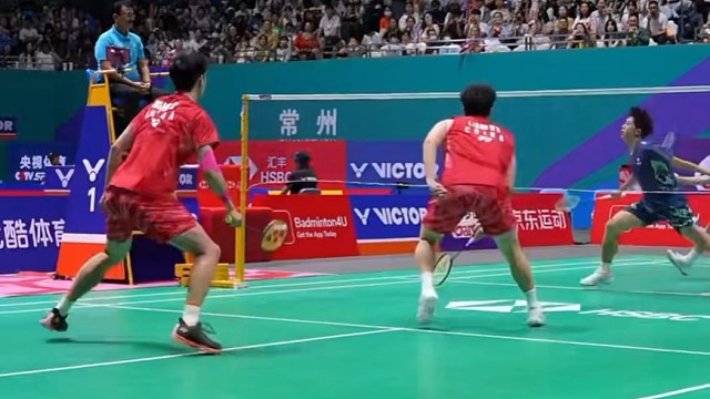 组合发挥起伏不定，这次总算要迎来爆发#羽毛球