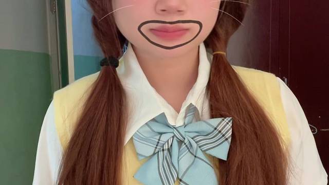 小甜妹反差
