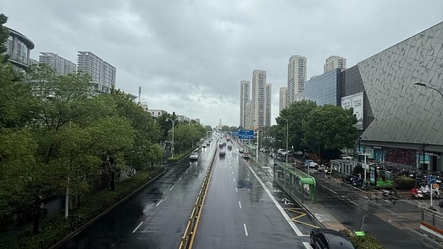 雨后扬州