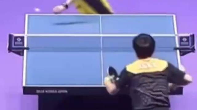 专业双打，不靠硬相持，是巧妙调动打出大片空位#乒乓球