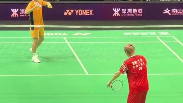 两大高手再度碰面，每一回合都是教科书级对决#羽毛球