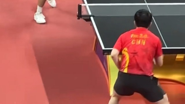 此战我方获胜，对手表现值得称赞#乒乓球