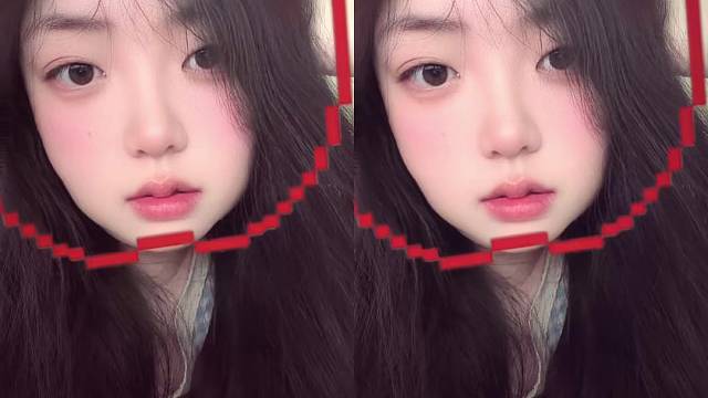 特效焊脸上
