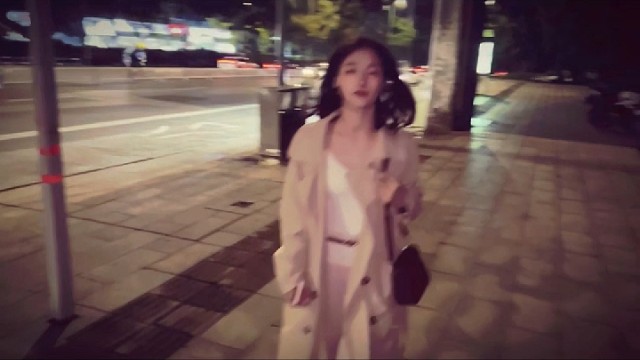 夜景散步
