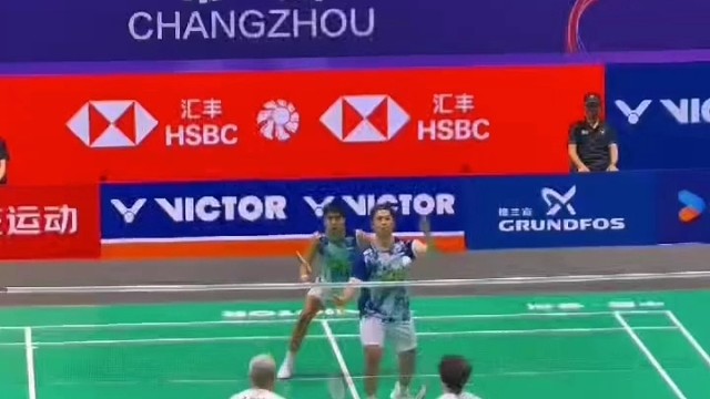 在常州看羽毛球赛，现场氛围超燃，太爽啦！