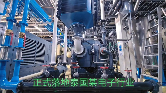 钛灵特 Ti 系列离心压缩机，以Class 0 级无油认证与高效气动设计，正式落地泰国某电子行业！