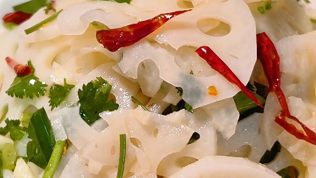 凉拌莲藕