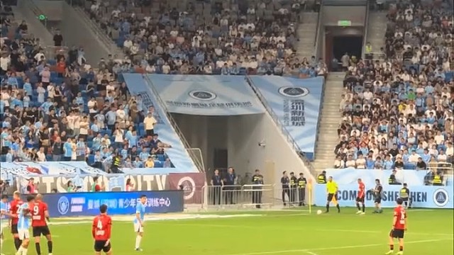 贺一然为成都蓉城取得进球#中超