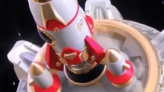 小宝的火箭真好看
