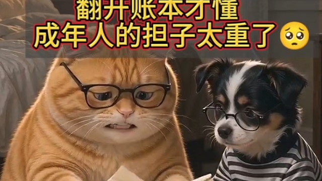 翻开账本才懂，成年人的担子太重了