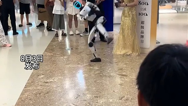 主持人刚想躺下报工伤，机器人先躺下了!这一招学的真好1