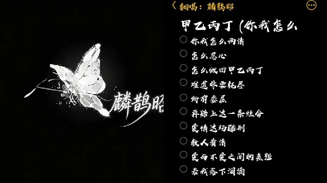 甲乙丙丁翻唱