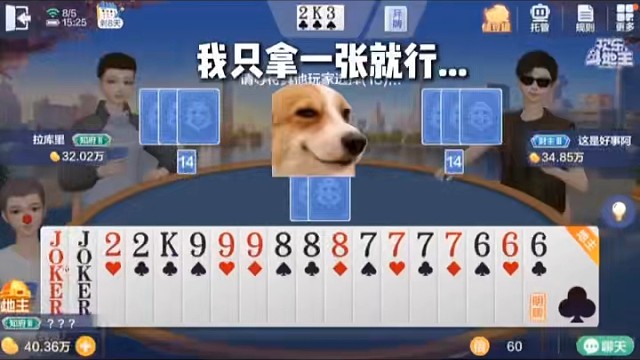 万万没想到，17张牌直接翻盘#棋牌