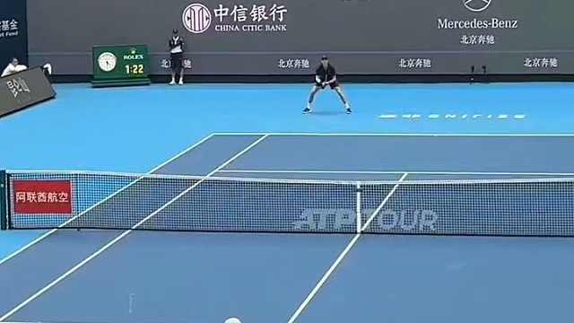 阿特马纳状态彻底爆发，中网上演激烈强强交锋#网球