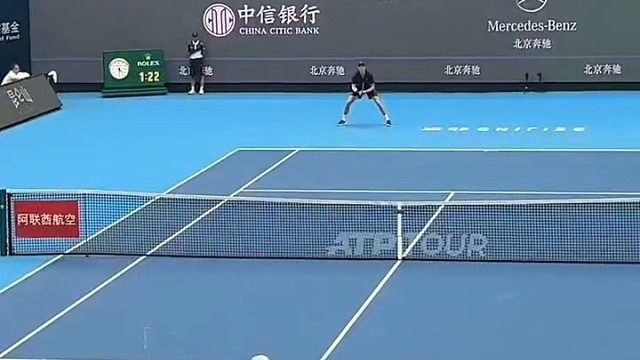 阿特马纳状态彻底爆发，中网上演激烈强强交锋#网球