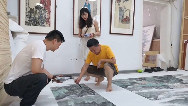 新天府机场vip房里的作品
