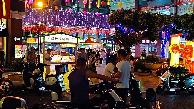 佛山，大沥步行街