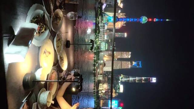 《吃遍上海滩》系列：主播梦鸽走访玺融苑·精致粤菜·江景露台餐厅（外滩27号罗斯福店） #上海主播
