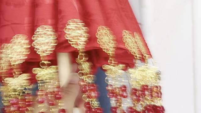 金蝶落红伞 凤启好姻缘 出嫁仪式感必不可少