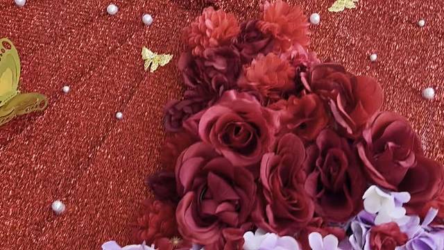 蝶栖红伞 喜赴佳期 祝新娘喜乐顺遂 万事皆甜