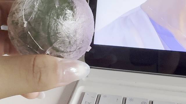 特别解压，自己缠上，亲自给它刀开