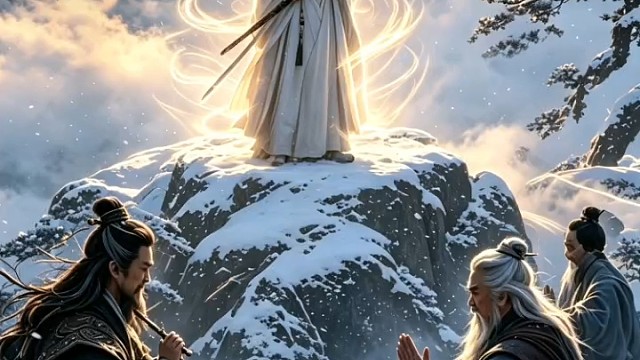 华山论剑，王重阳以静，破尽四绝万般算计。