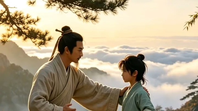 王重阳代师授艺，周伯通初习全真桩功。（上）