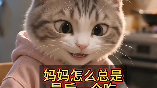 妈妈怎么总是最后一个吃