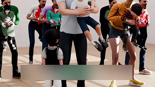 幼儿园里温暖的一幕太好哭