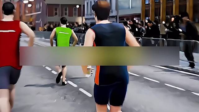 马拉松赛场动人的双向成全