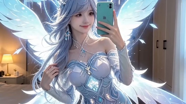 神凤女神的仿真人cos（AI生成形象图）