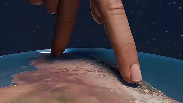 男子徒步跨越整个星球