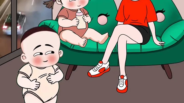 姥姥，我妈妈又说你的坏话了。