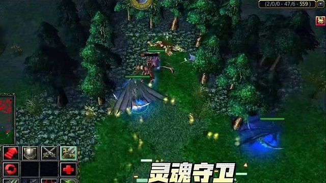 继续青春！灵魂守卫 这样的炮塔能否顶住。。。 #DOTA 
#怀念游戏 
#青春 
#冰封王座 
#
