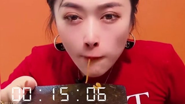 挑战一口一碗火鸡面 #吃货日常