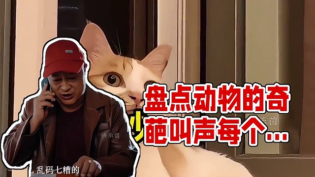 盘点动物的奇葩叫声，每个都出人意料，让人意想不到 #萌宠 #动物的迷惑行为 #动物叫声