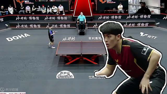 正播林诗栋vs邱党！华裔支板发威，小石头关键球失误意外丢局！ #国乒