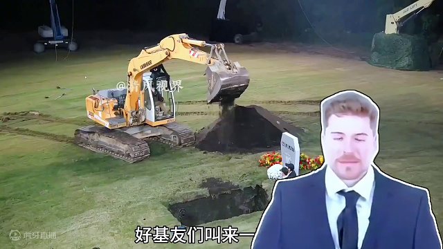 小伙挑战埋在地下连续7天的时间，他能成功吗#奇闻趣事 #奇葩挑战 #国外视频分享