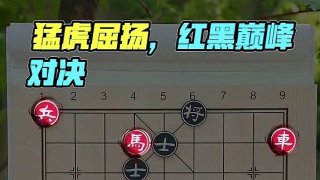 象棋民间排局，这盘你看过没有？ #jj象棋 #象棋