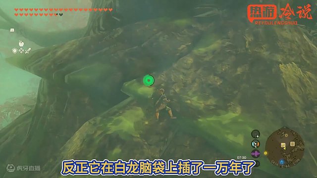 塞尔达王国之泪186： 克洛格森林任务一。纳末敏的寻宝游戏，巨大的骨碌碌，玛卡玛喀的珍藏地点。