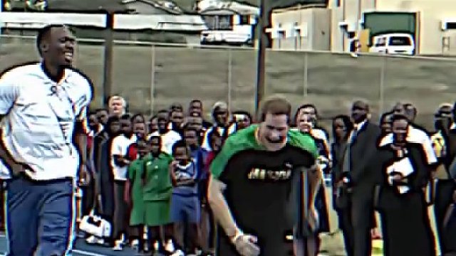 （超能力终究抵不过钞能力.） #体育生 #博尔特