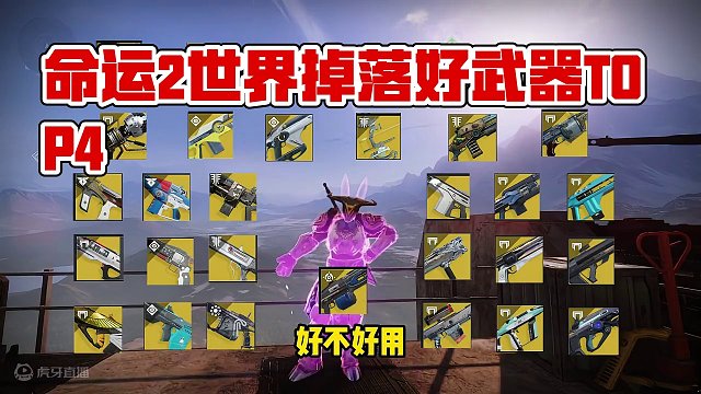 有哪些好的世界掉落武器#命运2