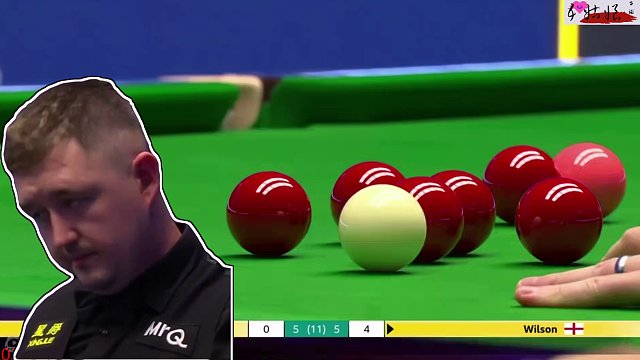 5：5决胜局上演大逆转！小特超级大心脏黑球绝杀！威尔逊彻底疯掉 #斯诺克 #一杆清台 #弧线球 #桌
