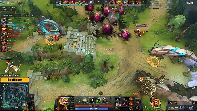 AR胜者组决赛2-1蒙古队，晋级决赛！ #DOTA2 #BB别墅杯 #ar战队