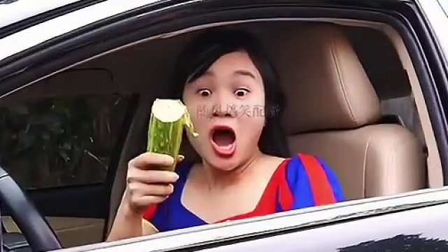 用苦瓜测试车窗性能，结果让人属实有点意外！#看一遍笑一遍 #意想不到的结局 #万万没想到 #老外真会